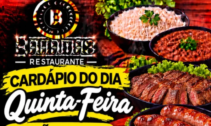 Confira o Cardápio do dia do Restaurante Bahamas