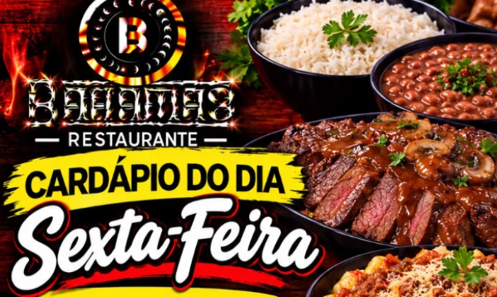 Confira o Cardápio do dia do Restaurante Bahamas