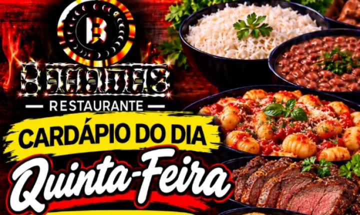 Confira o Cardápio do dia do Restaurante Bahamas