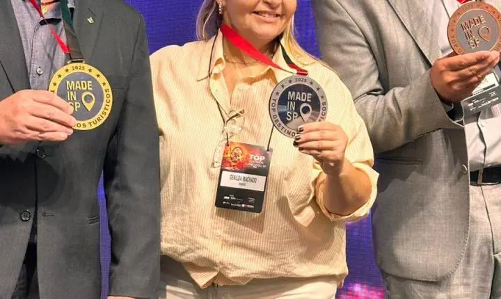 Do Interior Ao Pódio: Olímpia Conquista Ouro No Prêmio Top Destinos Turísticos E Vence Uma Das Categorias Disputadas