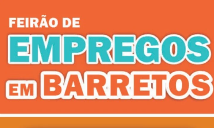 É AMANHÃ! CHANCE DE OURO EM BARRETOS: MAIS DE 60 VAGAS DE EMPREGO! 🚨