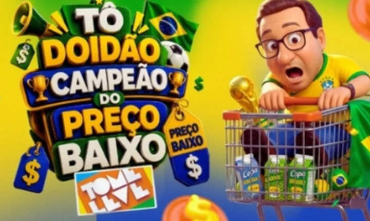É AMANHÃ! O TÔ DOIDÃO CAMPEÃO DO PREÇO BAIXO! 🤯🚨