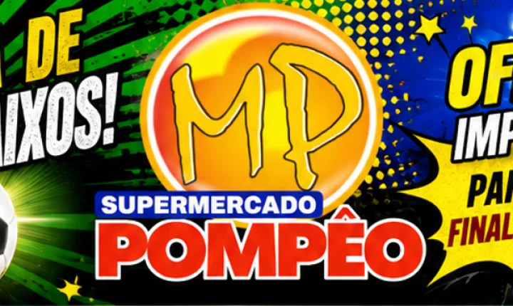 É GOLEADA DE PREÇOS BAIXOS NO SUPERMERCADO POMPÊO! 💙💛