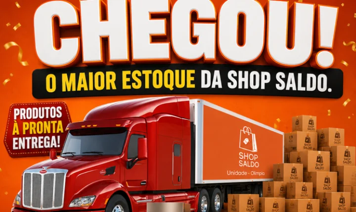 É NESTA SEXTA! A GRANDE REINAUGURAÇÃO DA SHOP SALDO EM OLÍMPIA! 🎉🚨