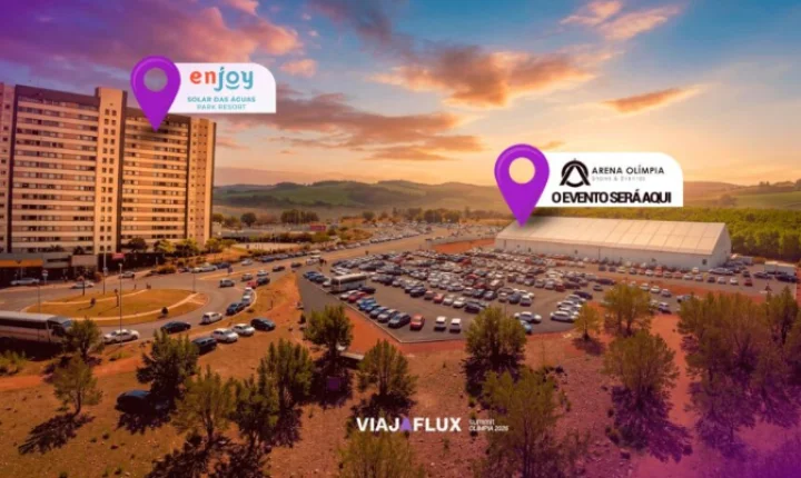 Encontro nacional de turismo: Olímpia recebe o ViajaFlux Summit a partir da próxima quinta-feira (28) 