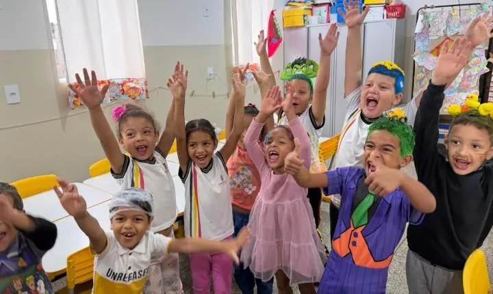 Escolas municipais promovem programação especial em comemoração ao Mês das Crianças em Olímpia