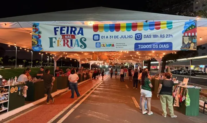 Feira nas Férias se despede do público nesta sexta (31) em Olímpia