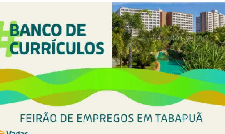 Feirão de empregos acontece amanhã em Tabapuã com diversas oportunidades