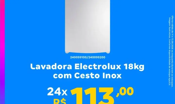 FESTIVAL DO ELETRO E TELEFONIA CHEGOU AO MAGAZINE LUIZA! ⚡