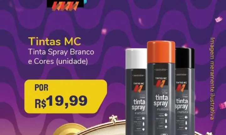 Folia De Ofertas Movimenta A Tintas Mc Olímpia Com Preços Especiais