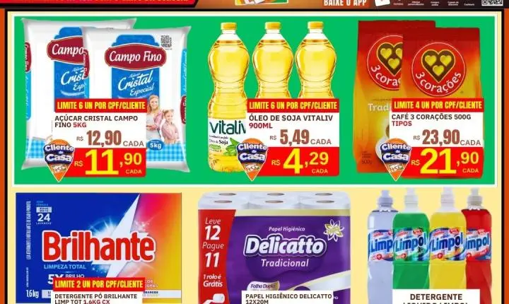 Grito da Coruja no Tome Leve começa hoje às 15h com ofertas especiais