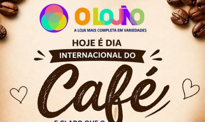  Hoje é Dia Internacional do Café! 