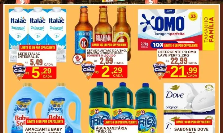 HOJE TEM “TÔ ESMAGA PREÇOS” NO TOME LEVE!