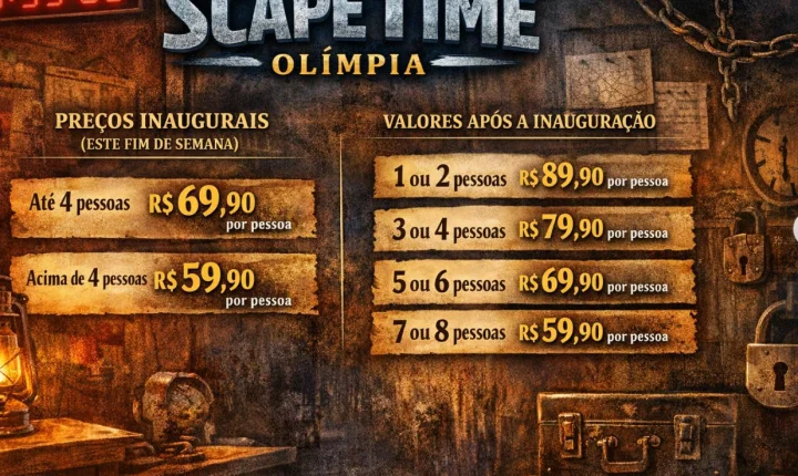 Inauguração Da Scapetime Em Olímpia