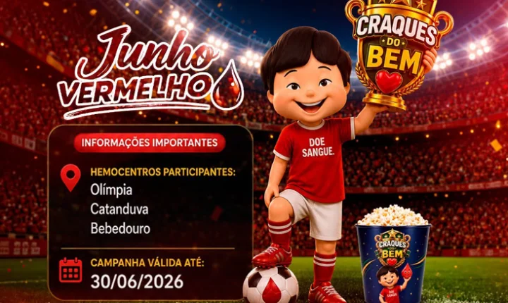 Iquegami Supermercados incentiva doação de sangue e presenteia doadores com balde de pipoca personalizado