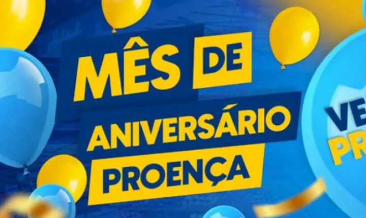 JULHO É MÊS DE ANIVERSÁRIO NO PROENÇA! 💙💛