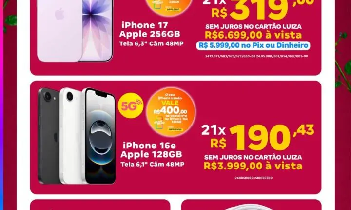 Magalu lança Festival de Ofertas para o Dia das Mães com descontos em eletrônicos, eletros e smartphones