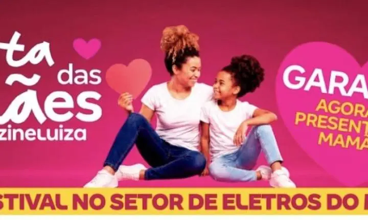 Magalu lança Festival de Ofertas para o Dia das Mães com descontos em eletrônicos, eletros e smartphones