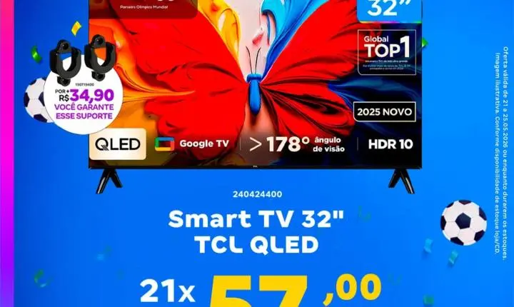 Magazine Luiza divulga ofertas especiais para domingo e segunda com TVs, celulares e eletrodomésticos