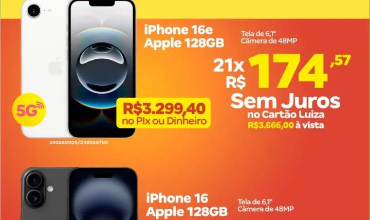 Magazine Luiza reúne ofertas especiais em eletrônicos, eletrodomésticos, smartphones e brinquedos