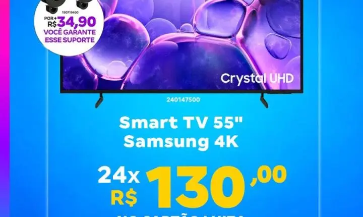 Magazine Luiza reúne ofertas especiais em eletrônicos, eletrodomésticos, smartphones e brinquedos