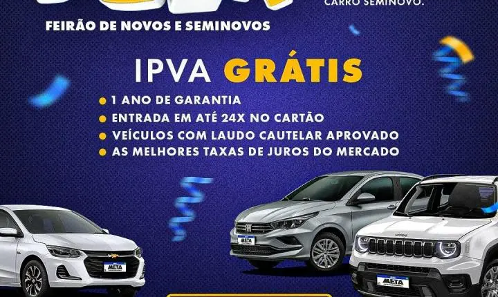 Meta Folia: Feirão Tem Ipva Grátis E Ofertas Imperdíveis Em Olímpia