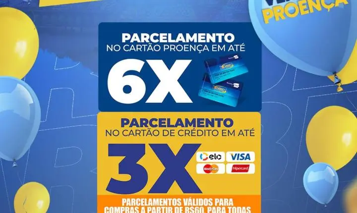 NO MÊS DE ANIVERSÁRIO DO PROENÇA, QUEM GANHA É VOCÊ! 🎂🥳