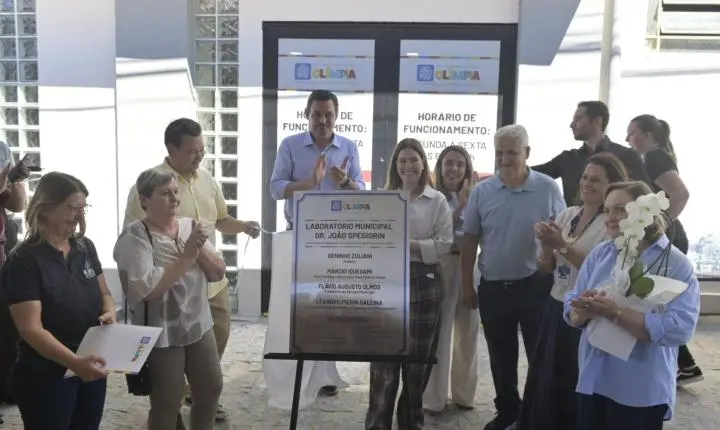 Novo Laboratório Municipal é entregue para ampliar agilidade e qualidade dos exames clínicos da rede pública de Olímpia