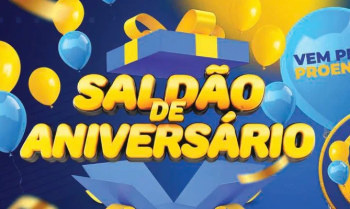 O aniversário é do Proença, mas quem ganha é você! 💙💛