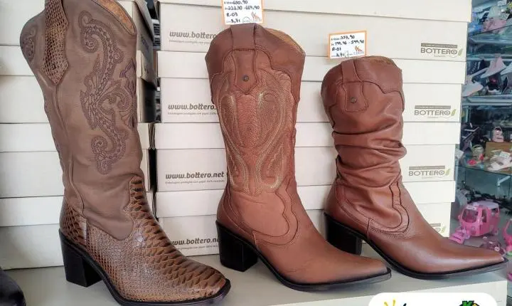 O look perfeito para o FEFOL e para a Festa do Peão começa pelos pés!