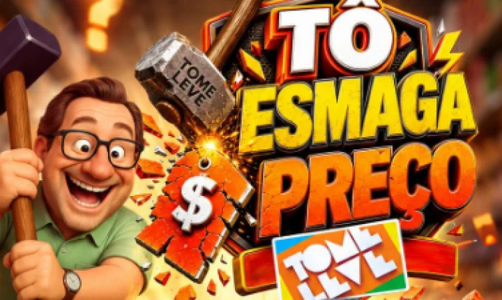 O TOME LEVE ESTÁ ESMAGANDO OS PREÇOS!