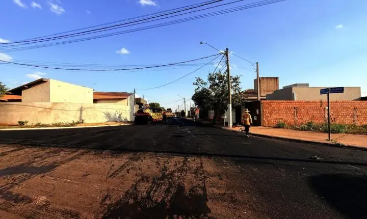 Olímpia inicia o maior programa de recapeamento asfáltico da história da cidade