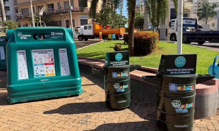 Olímpia Lança Programa Olímpia+Viva Com Apresentação Da Nova Frota De Limpeza Urbana