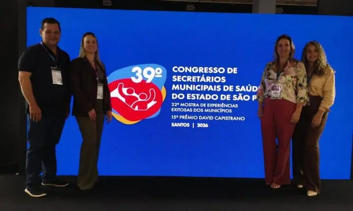 Olímpia participa do 39º Congresso de Secretários Municipais de Saúde de SP