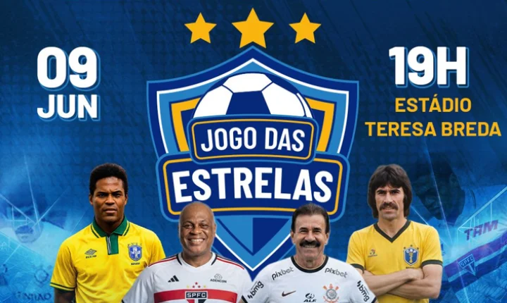 Olímpia recebe “Jogo das Estrelas” com entrada solidária no Estádio Maria Tereza Breda