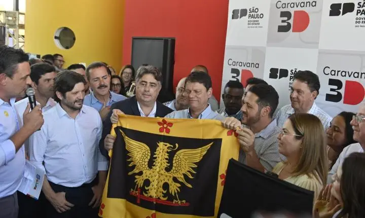 Olímpia recebe o governador Tarcísio de Freitas para entrega de obras e anúncios importantes