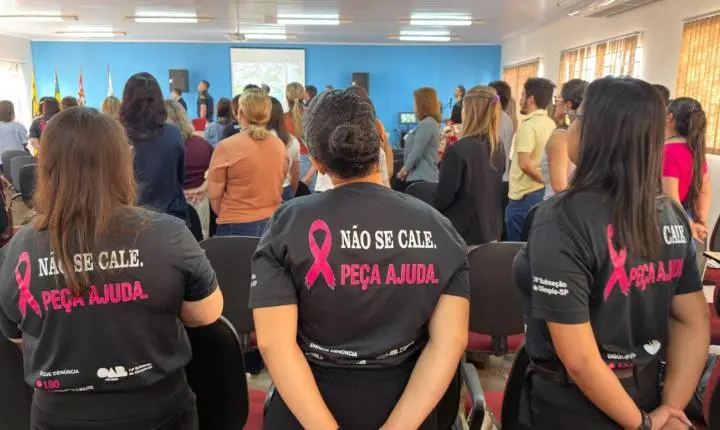 Olímpia reúne 120 profissionais do noroeste paulista no I Fórum de Capacitação em Violência Doméstica