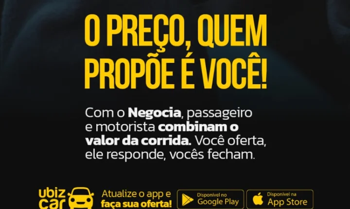 OLÍMPIA, TEM NOVIDADE NA UBIZ CAR!