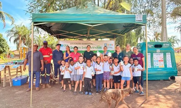 Olímpia+Viva chega a Ribeiro dos Santos com ação de educação ambiental na sexta (16)