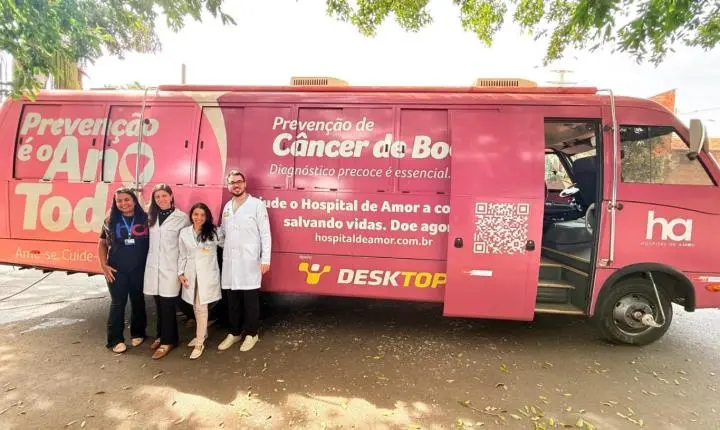 Ônibus de prevenção ao câncer de boca encerra roteiro com 400 atendimentos em Olímpia