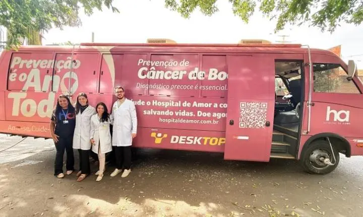 Ônibus de prevenção ao câncer de boca segue roteiro de atendimentos em Olímpia