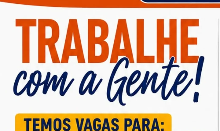 OPORTUNIDADE DE EMPREGO!