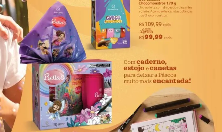 Páscoa É Na Cacau Show: Sabor, Presente E Emoção Em Cada Detalhe 🐰🍫