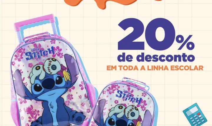    Pernambucanas Lança Campanha “Volta Às Aulas” Com 20% De Desconto Em Itens Escolares