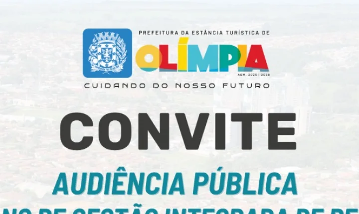 Prefeitura de Olímpia realiza audiência pública sobre resíduos da construção civil na próxima quinta (3)