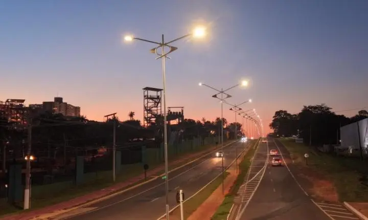 Prefeitura investe R$ 680 mil em novo sistema de iluminação de LED na Av. Wilquem Manoel Neves