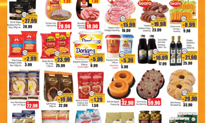 PROENÇA SUPERMERCADOS LANÇA OFERTAS ESPECIAIS E “SEGUNDA E TERÇA VERDE”