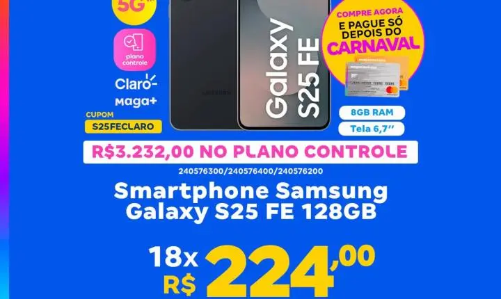 Promoção De Carnaval: Magazine Luiza Oferece Iphones E Eletros Com Parcelamento Sem Juros