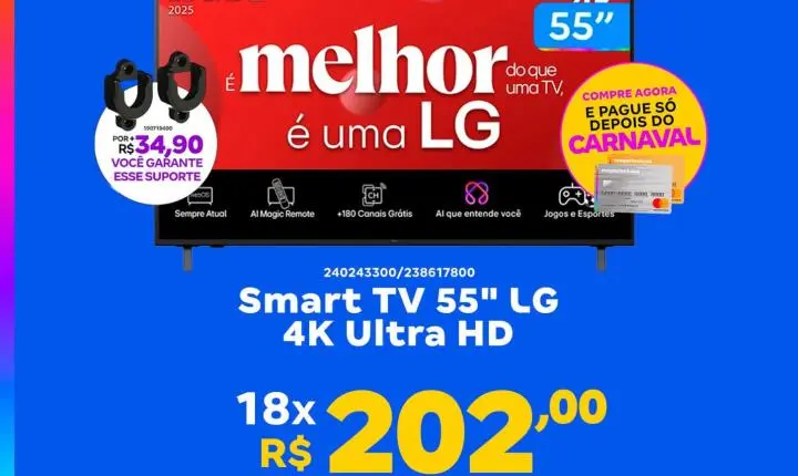 Promoção De Carnaval: Magazine Luiza Oferece Iphones E Eletros Com Parcelamento Sem Juros