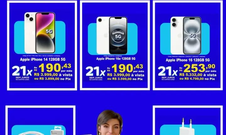 Quarta Da Telefonia Agita Consumidores Em Olímpia Com Ofertas Da Magalu